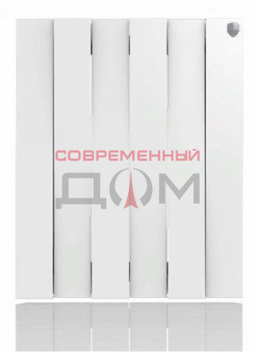 Радиатор ROYAL THERMO PianoForte 500/Bianco Traffico БЕЛЫЙ - 6 секц.